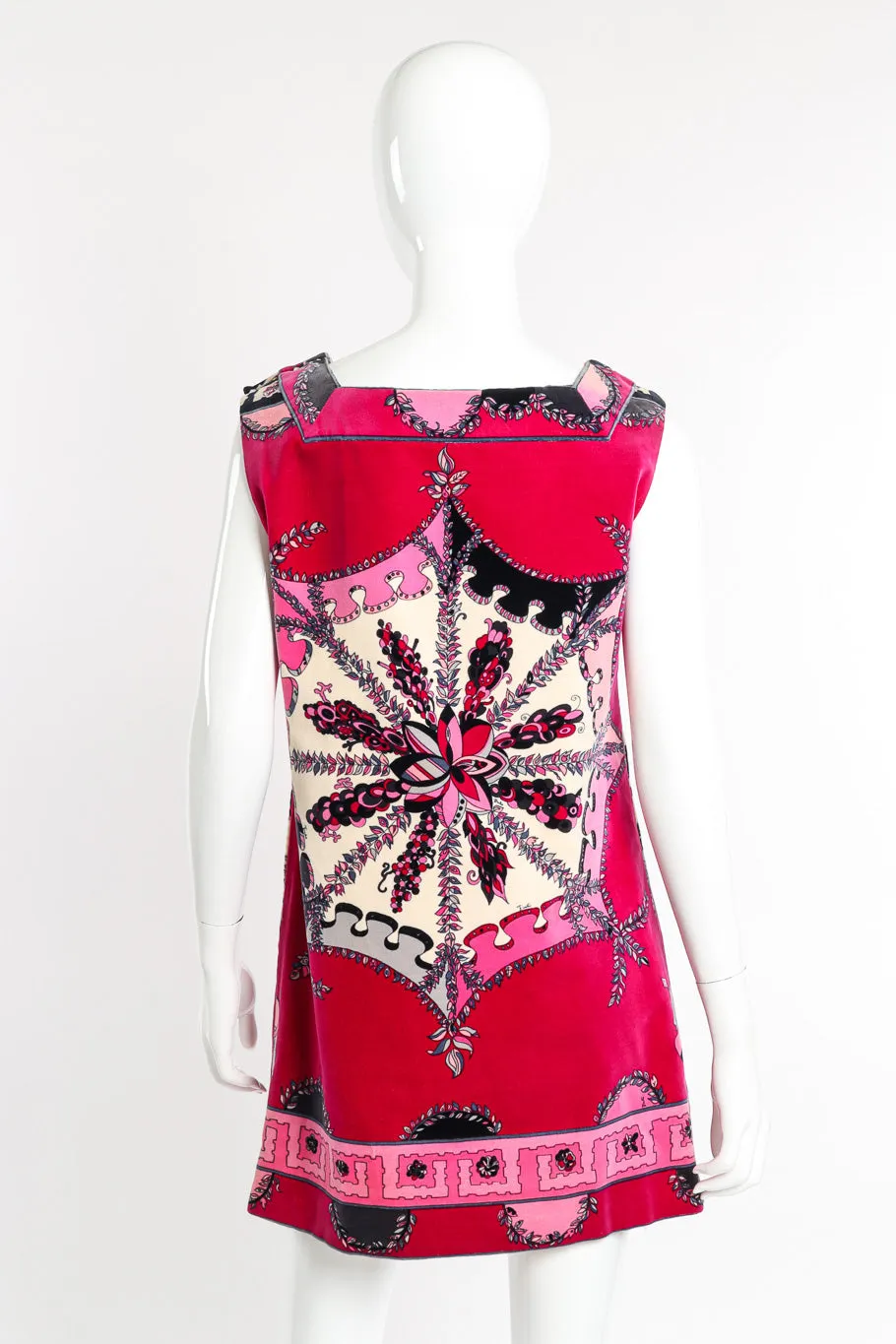 Velvet Mod Mini Dress
