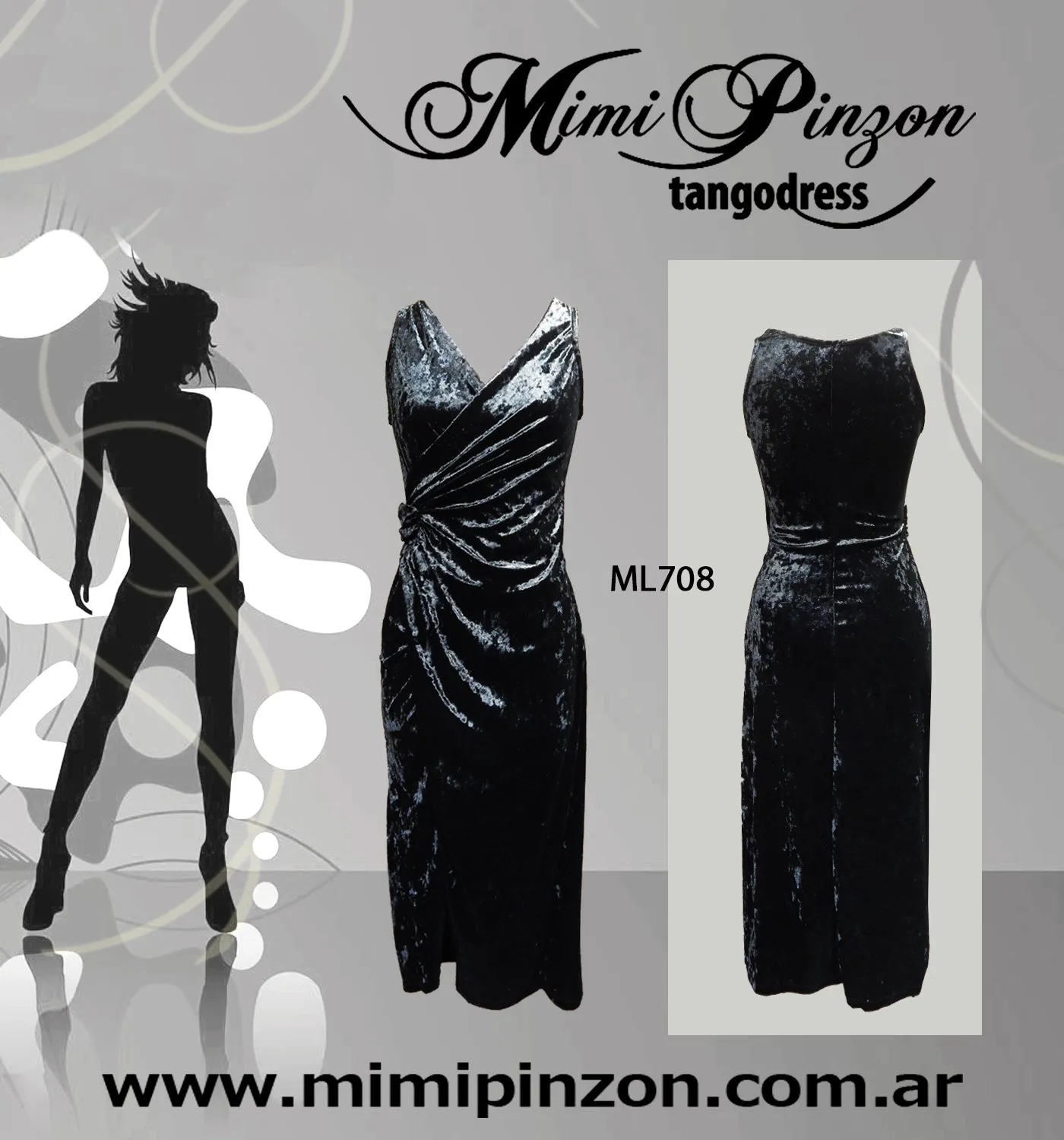Vestido Tango Salón ML708