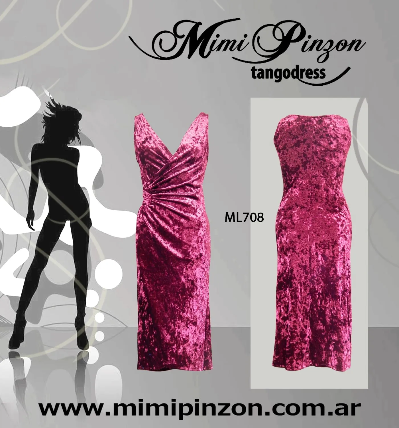 Vestido Tango Salón ML708