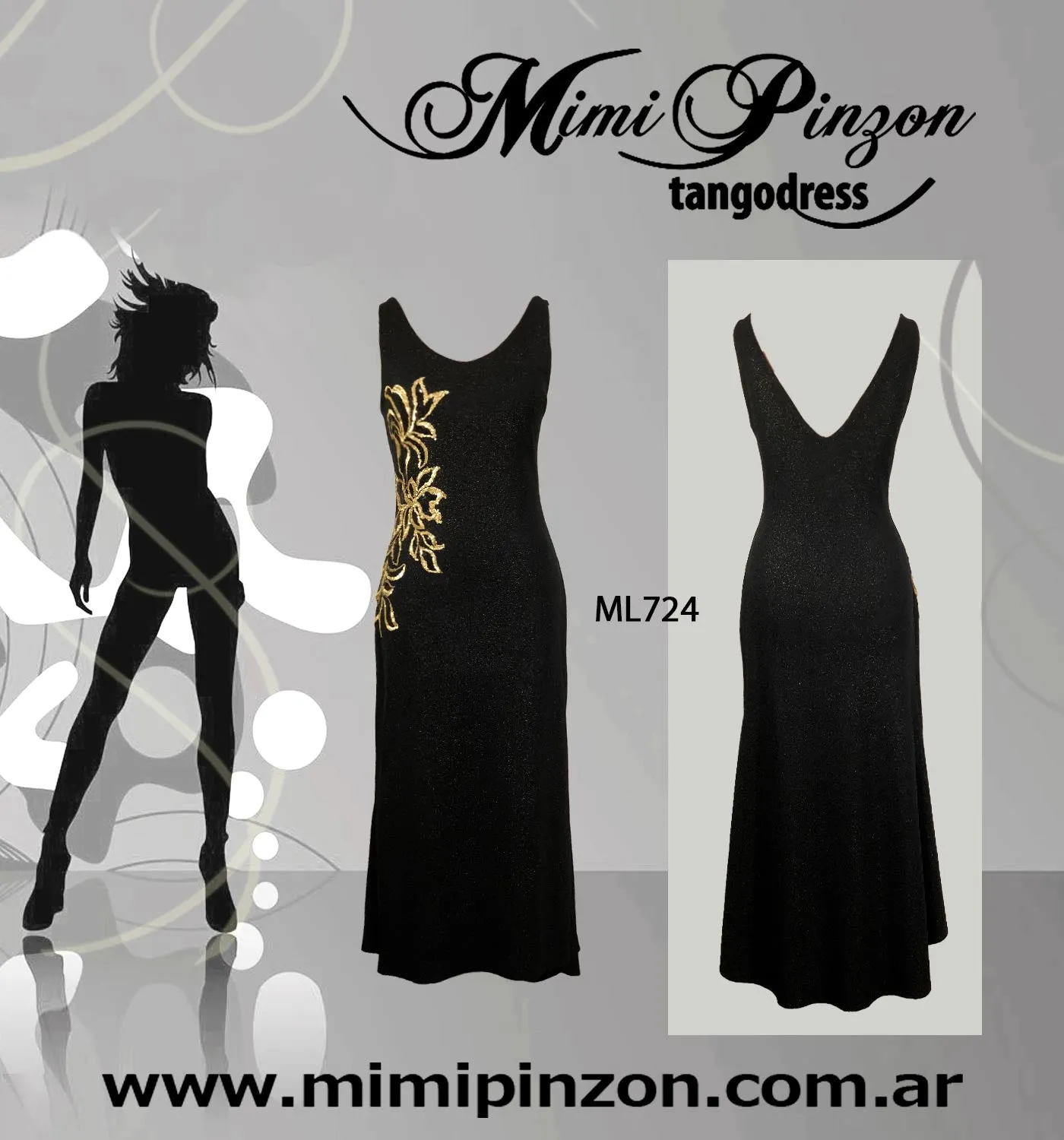 Vestido Tango Salón ML724