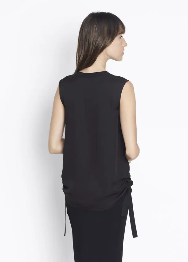 Vince Rouched Rib Tank