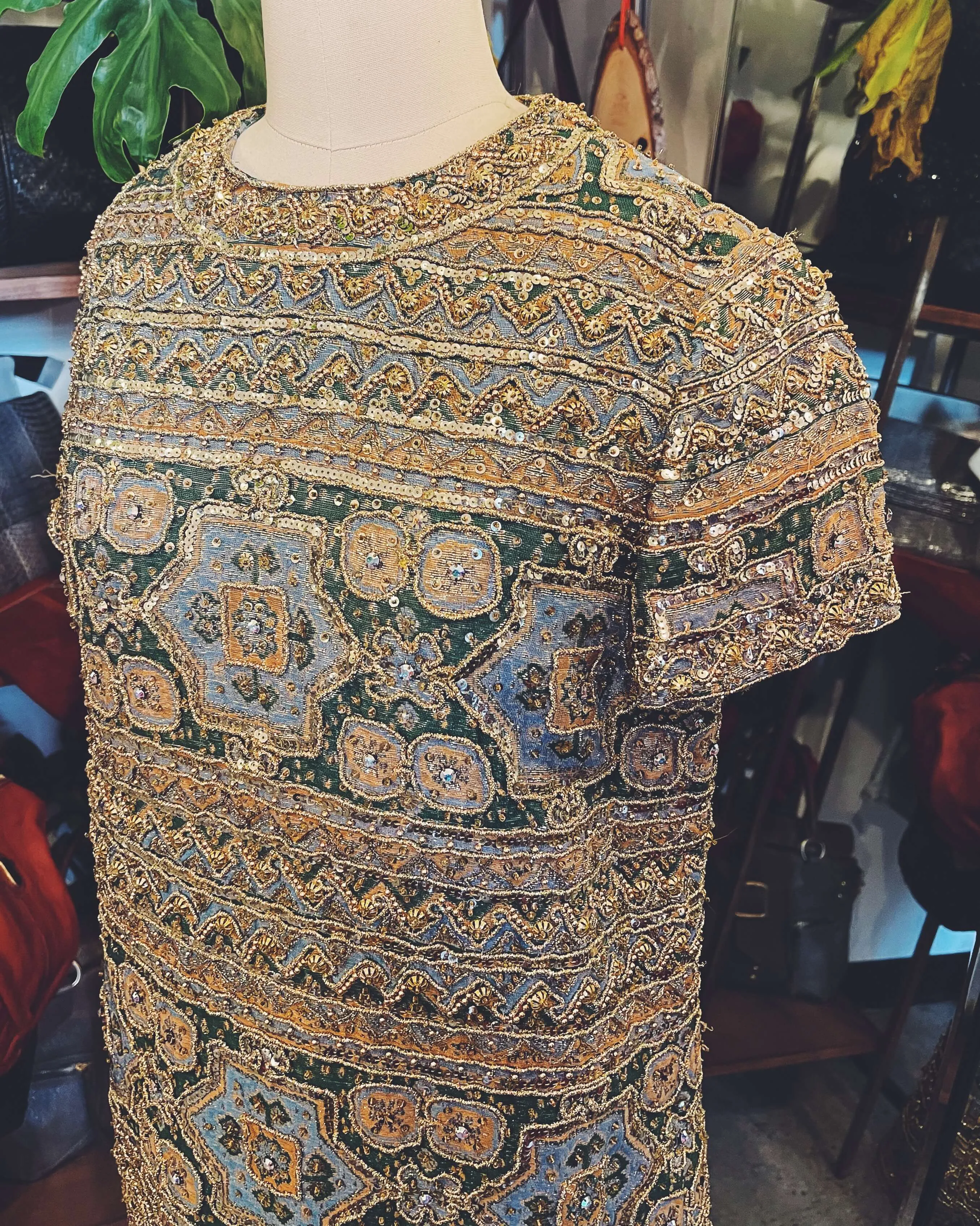 Vintage Sequin Dress