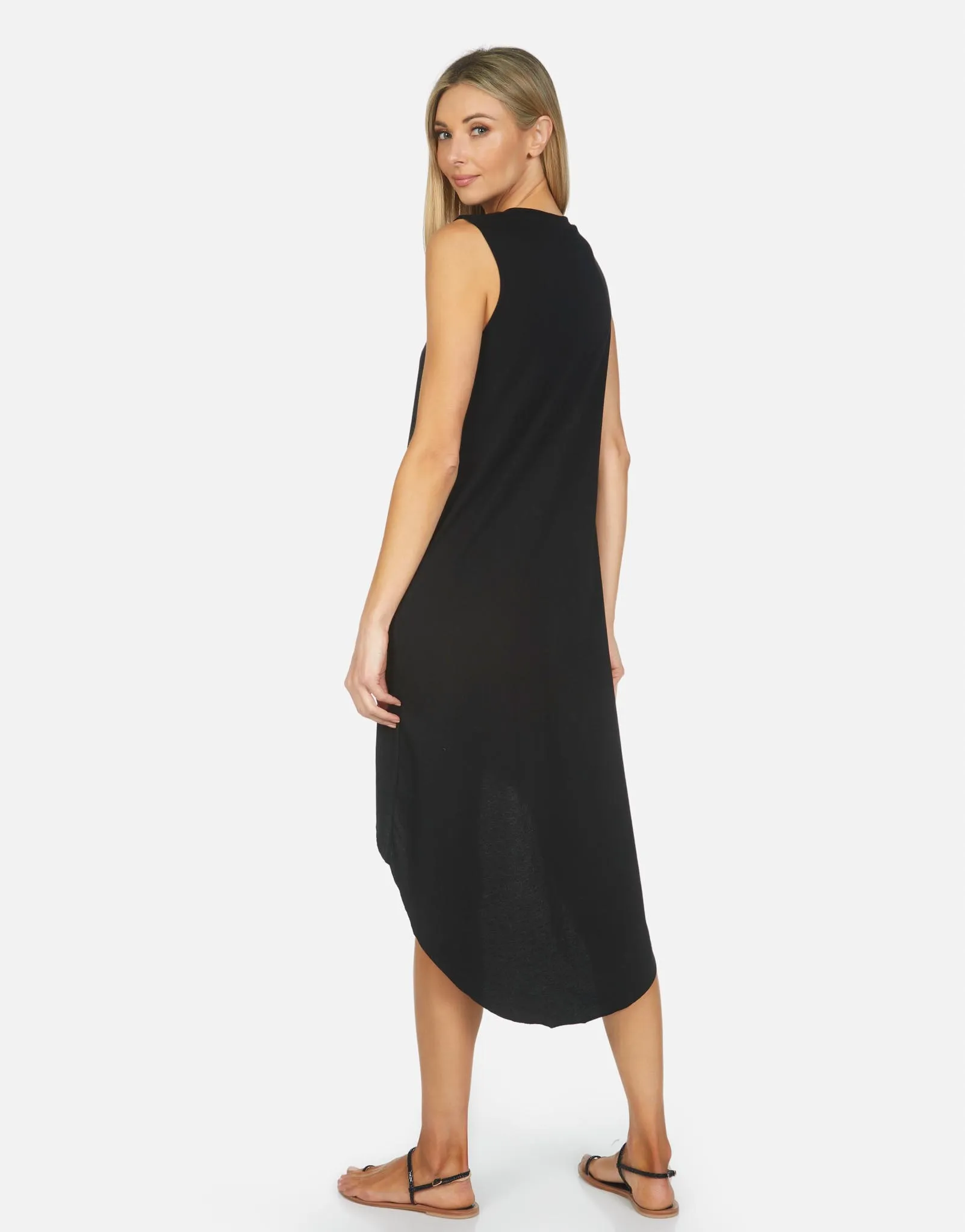 Walt LE Black High Low Dress