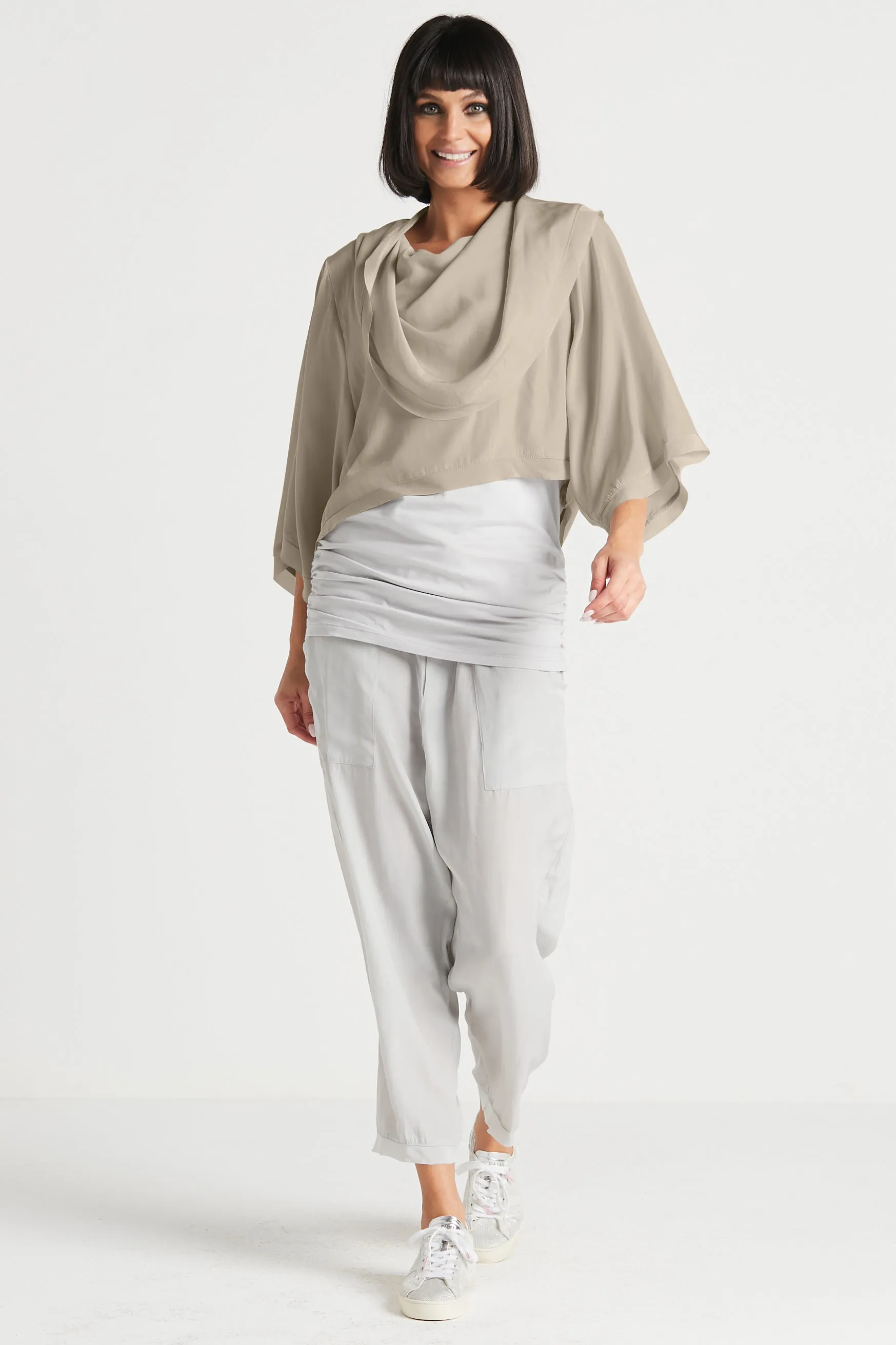 Washable Silk Jackie O Top
