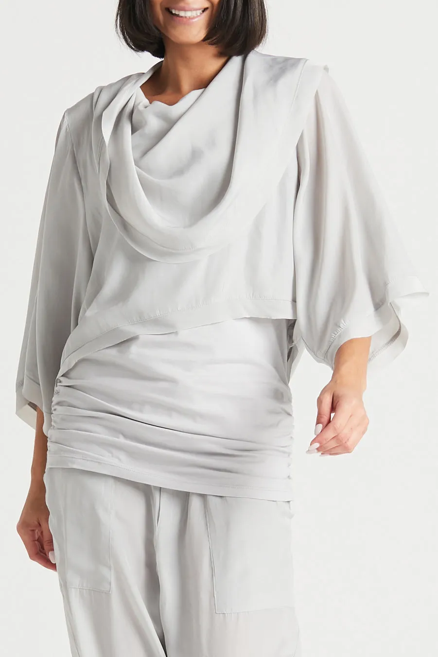 Washable Silk Jackie O Top