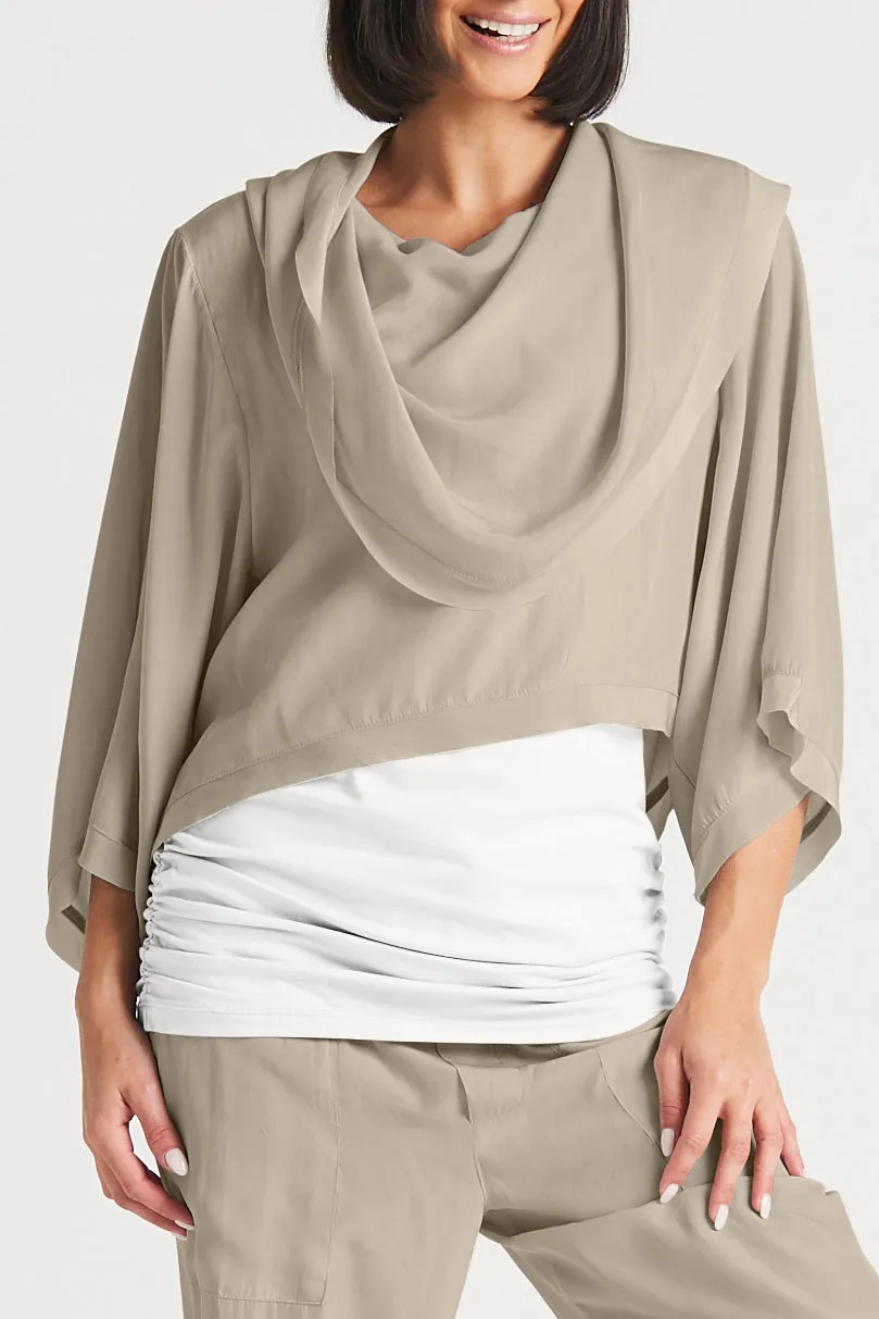 Washable Silk Jackie O Top