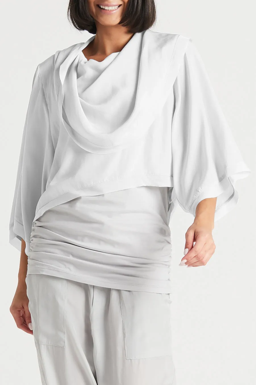 Washable Silk Jackie O Top