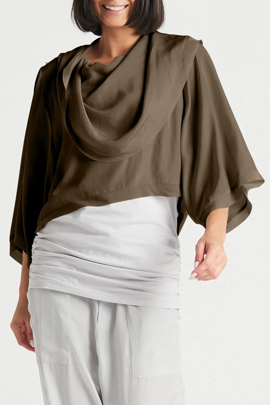Washable Silk Jackie O Top