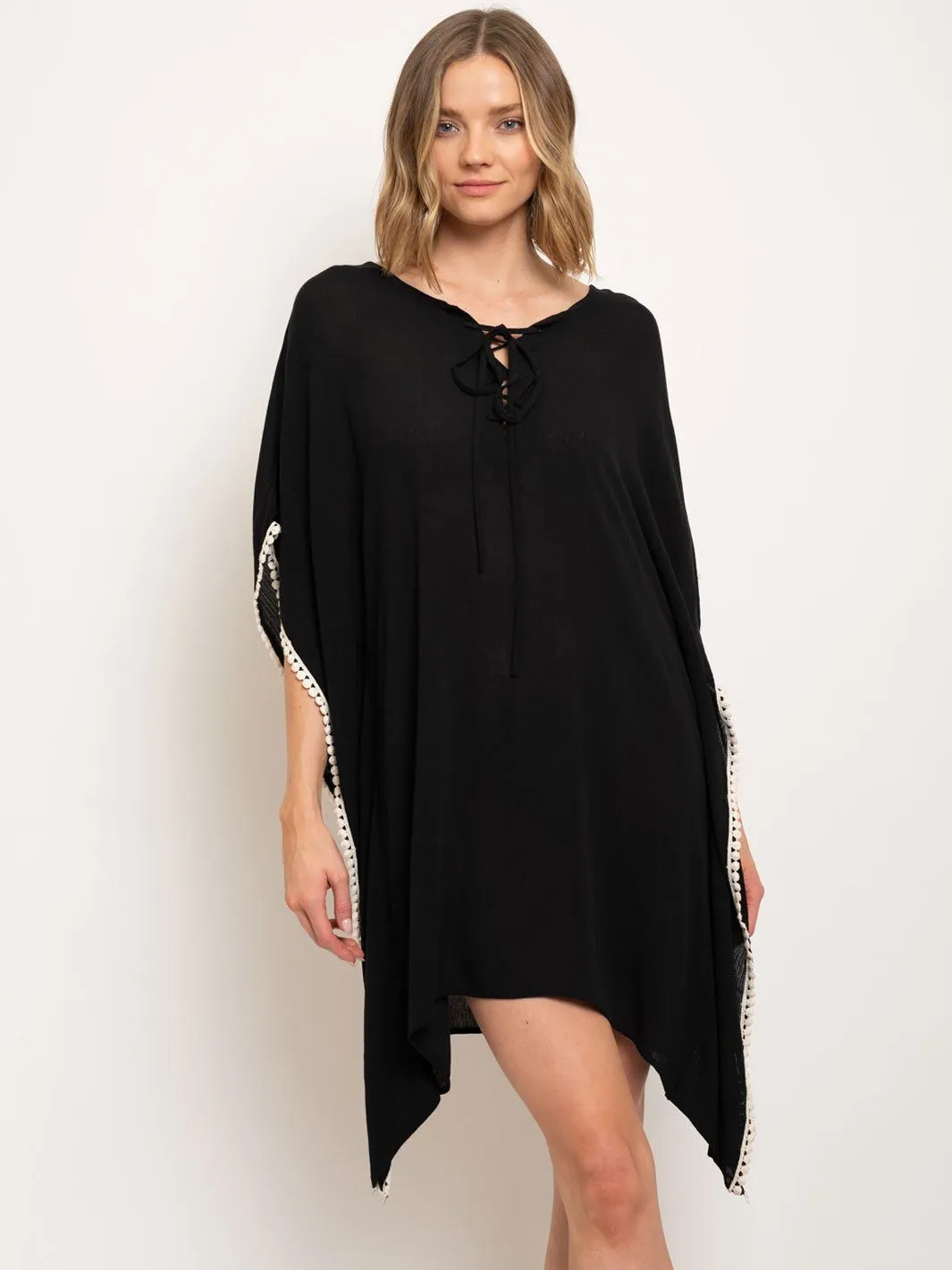 WOMEN'S TUNIC HIGH-LOW MINI DRESS