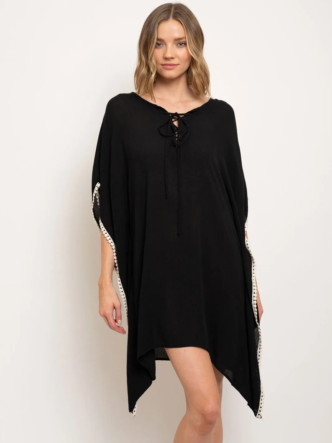 WOMEN'S TUNIC HIGH-LOW MINI DRESS