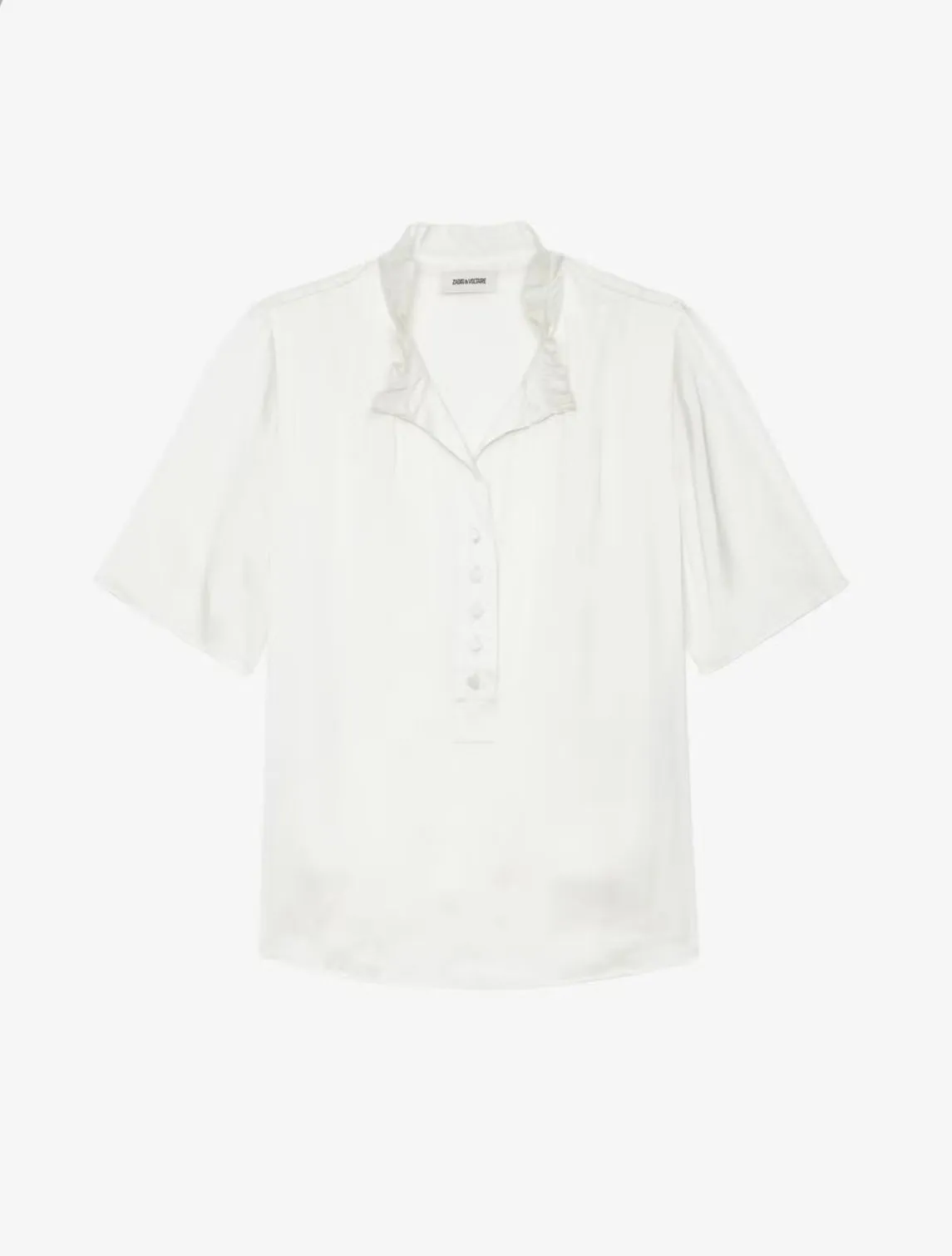 ZADIG&VOLTAIRE - Topher Satin Top - Flake