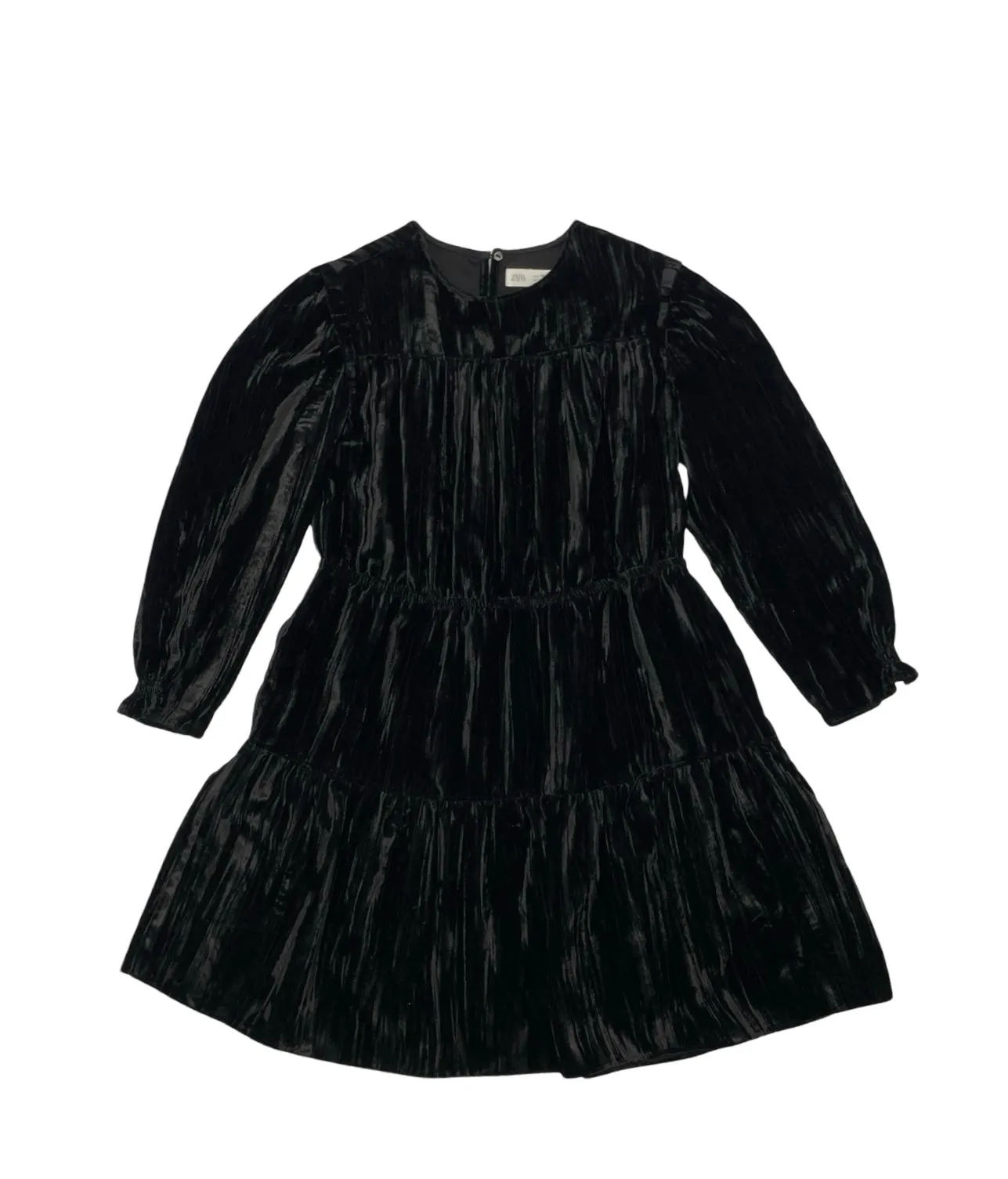 Zara crushed velvet dress - 10