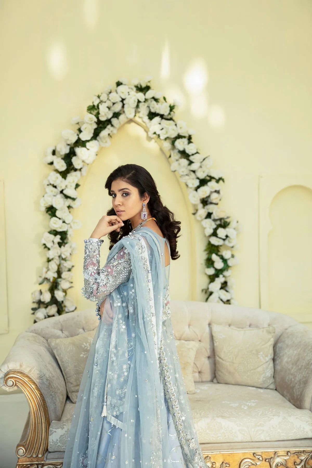 Zoey | AJR Couture Bridals Collection 2022 | Embroidered and Embellished Bridal Suits