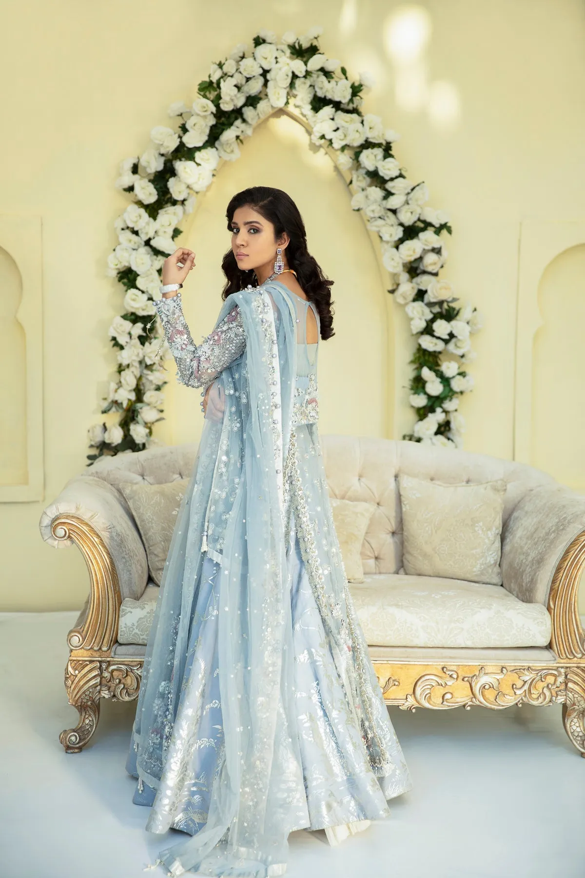 Zoey | AJR Couture Bridals Collection 2022 | Embroidered and Embellished Bridal Suits
